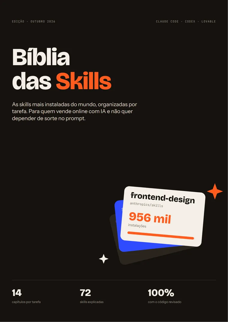 Capa da Bíblia das Skills em PDF